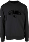Main image for Levelwear San Jose Sharks Mens Black Zane Long Sleeve Crew Sweatshirt