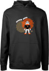 Main image for Levelwear Anaheim Ducks Youth Black Podium Jr Mascot Long Sleeve Hoodie