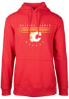 Main image for Levelwear Calgary Flames Mens Red Podium Long Sleeve Hoodie