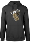 Main image for Levelwear Vegas Golden Knights Mens Black Podium Long Sleeve Hoodie