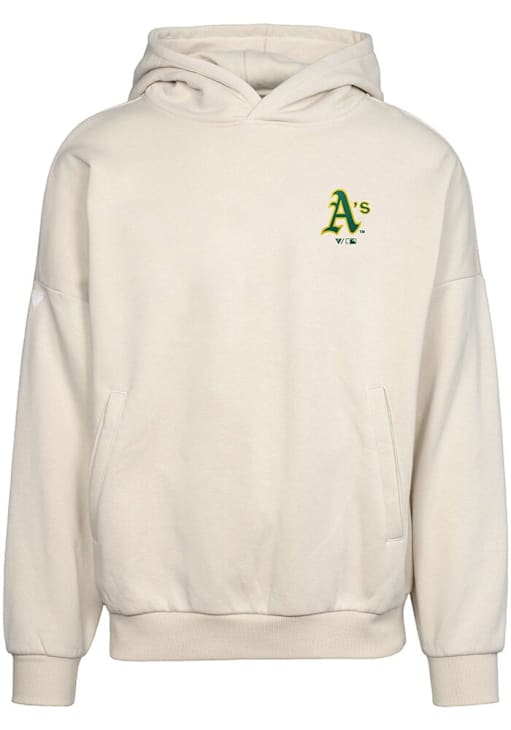 Levelwear Oakland Athletics Mens TAN Contact Cooperstown Hoodie