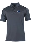 Main image for Mens Penn State Nittany Lions Navy Blue Columbia Heat Seal Double Hit Short Sleeve Polo Shirt