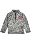 Main image for Toddler Grey Nebraska Cornhuskers Matthew Long Sleeve Qtr Zip