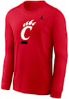 Main image for Mens Cincinnati Bearcats Red Nike Legend Practice Long Sleeve T-Shirt