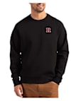 Main image for Mens Rutgers Scarlet Knights Black Cutter and Buck Roam Crew Sweatshirt