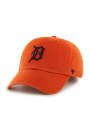 Detroit Tigers 47 Clean Up Adjustable Hat - Orange
