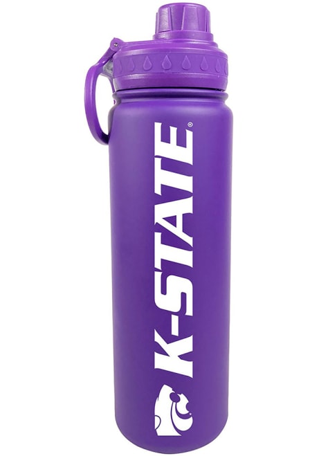 Purple K-State Wildcats 24oz Stainless Steel Stainless Steel Bottle