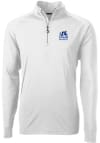 Main image for Mens Drexel Dragons White Cutter and Buck Adapt Knit Academic Qtr Zip Pullover
