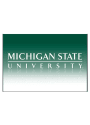 Michigan State Spartans University Blank Card