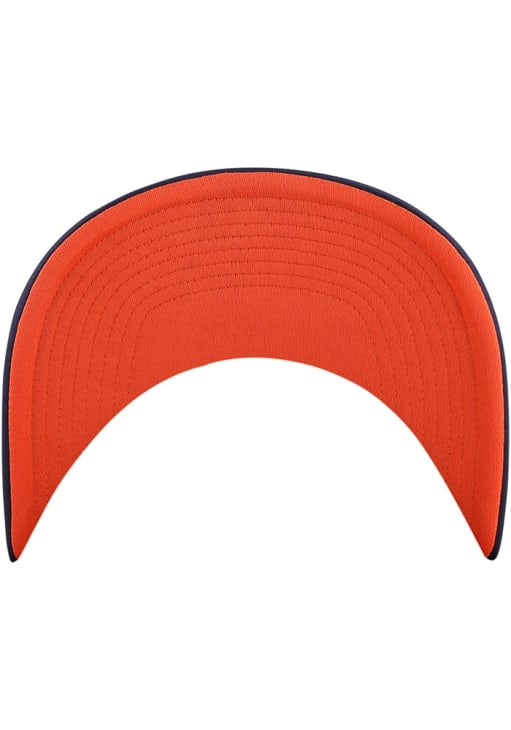 47 Auburn Tigers Retro Region Foam Trucker Adjustable Hat - Navy Blue