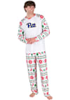 Main image for Mens Pitt Panthers White Concepts Sport Holiday Tidings Loungewear Sleep Pants