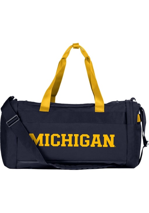 Nike Michigan Wolverines Blue Utility Power Medium Gym Bag