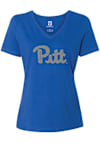 Main image for Pitt Panthers Blue Summit Sportswear Nailheads Pitt Short Sleeve T-Shirt