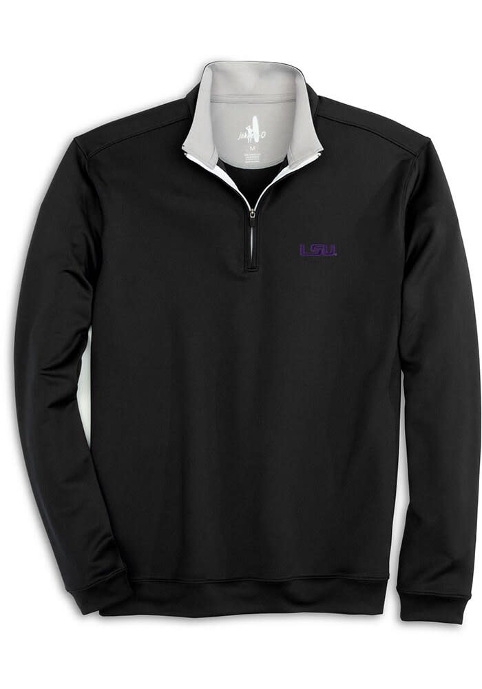 Johnnie O LSU Tigers Mens BLACK Diaz Pullover - 21510155