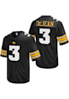 Main image for Cooper DeJean Original Retro Brand Mens Black Iowa Hawkeyes Football Name and Number Football Jers..