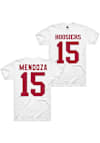 Main image for Fernando Mendoza Rally Mens White Indiana Hoosiers Football Name and Number Player T Shirt