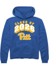 Main image for Mens Pitt Panthers Blue Summit Sportswear Class of 2026 Hooded Sweatshirt