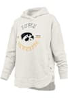 Main image for Womens Iowa Hawkeyes Oatmeal Pressbox Challenger Hooded Sweatshirt