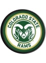 Colorado State Rams Logo Round Slimline Lighted Sign
