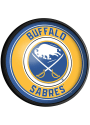 Buffalo Sabres Round Slimline Lighted Sign