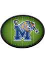 Memphis Tigers Pigskin Oval Slimline Lighted Sign