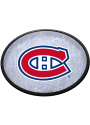 Montreal Canadiens Ice Rink Oval Slimline Lighted Sign