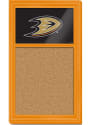 Anaheim Ducks Cork Noteboard Sign