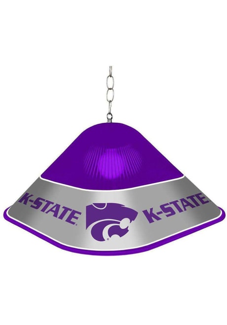 Purple K-State Wildcats Game Table Light Pool Table
