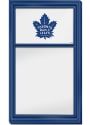 Toronto Maple Leafs Dry Erase Noteboard Sign