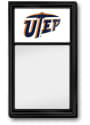 UTEP Miners Dry Erase Noteboard Sign