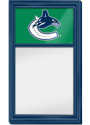 Vancouver Canucks Dry Erase Noteboard Sign