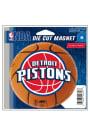 Detroit Pistons Die Cut Magnet