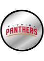 Florida Panthers Secondary Logo Modern Disc Mirrored Wall Sign