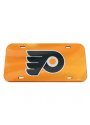 Philadelphia Flyers Orange Crystal Mirror Car Accessory License Plate