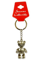St Louis Silver Bear Keychain
