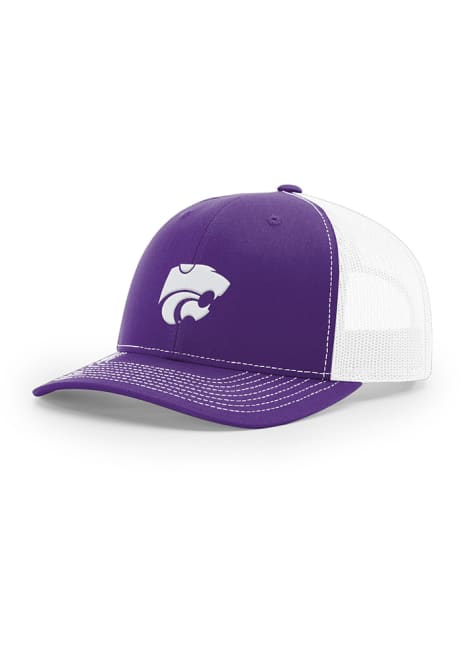 Uscape Purple K-State Wildcats Trucker Adjustable Hat