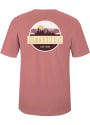 Pittsburgh Dusty Rose Scenic Circle Short Sleeve T-Shirt