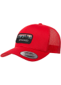 Chicago Retro Skyline Patch Trucker Adjustable Hat - Red