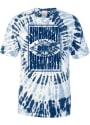 Cincinnati Poster Fashion T Shirt - Navy Blue Tie Dye