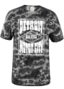 Detroit Poster Fashion T Shirt - Black Tie Dye