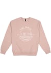 Main image for Uscape Cal Poly Mustangs Mens Pink Premium Heavyweight Long Sleeve Crew Sweatshirt