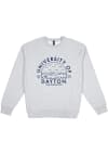 Main image for Uscape Dayton Flyers Mens Grey Premium Heavyweight Long Sleeve Crew Sweatshirt