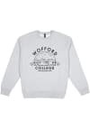 Main image for Uscape Wofford Terriers Mens Grey Premium Heavyweight Long Sleeve Crew Sweatshirt