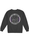 Main image for Mens Northwestern Wildcats Black Uscape Fleece Crew Sweatshirt