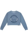 Main image for Uscape Xavier Musketeers Womens Blue Fleece Cropped Crew Sweatshirt