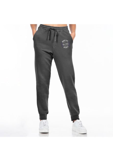 Mens K-State Wildcats Black Uscape Fleece Sweatpants