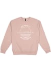 Main image for Uscape Detroit Mens Pink Premium Heavyweight Long Sleeve Crew Sweatshirt