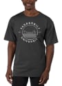 Vanderbilt Commodores Garment Dyed T Shirt - Black