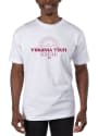 Virginia Tech Hokies Garment Dyed T Shirt - White