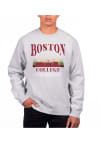 Main image for Uscape Boston College Eagles Mens Grey Heather Heavyweight Long Sleeve Crew Sweatshirt